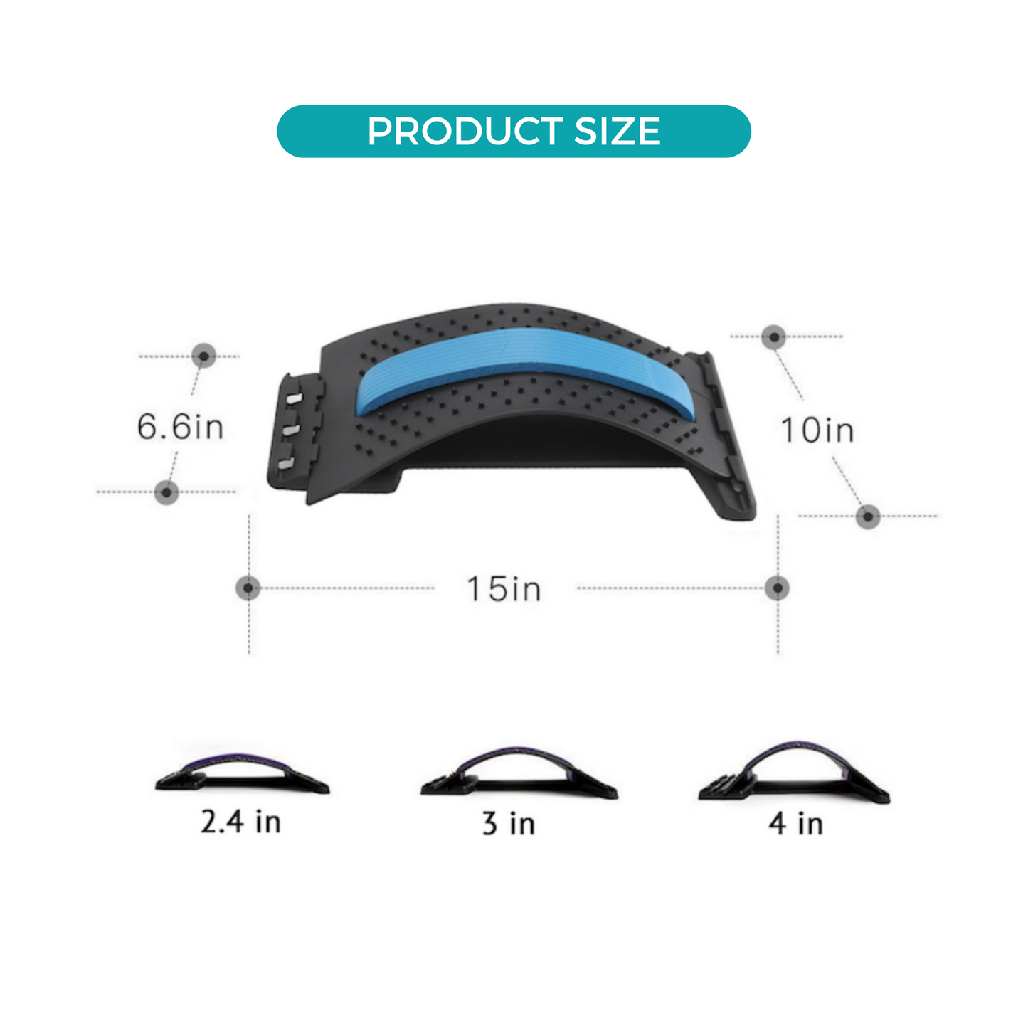 Wellown Spinal Curve | Back Relaxation Device