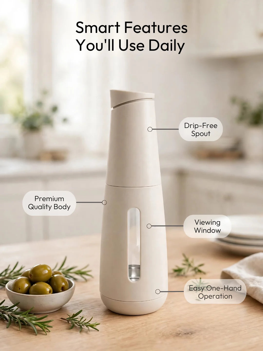 Press & Seal Oil Dispenser