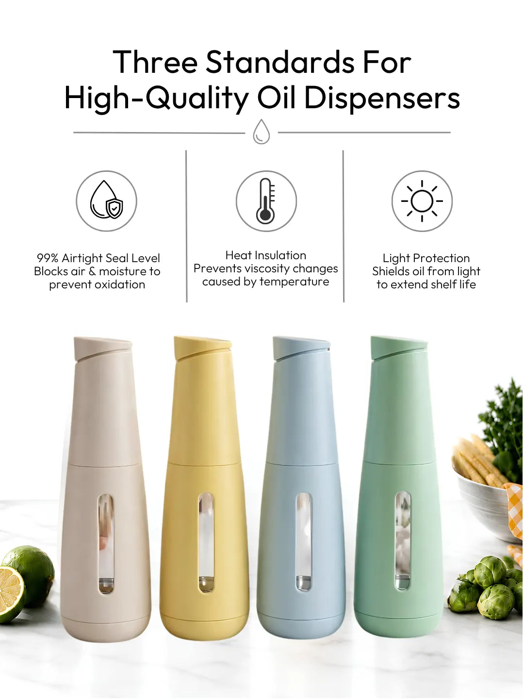 Press & Seal Oil Dispenser