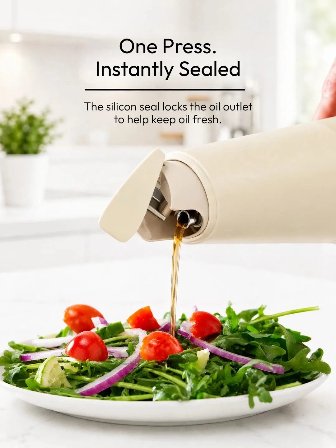 Press & Seal Oil Dispenser