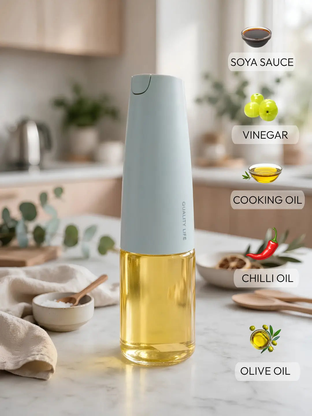 Tilt & Pour Oil Dispenser