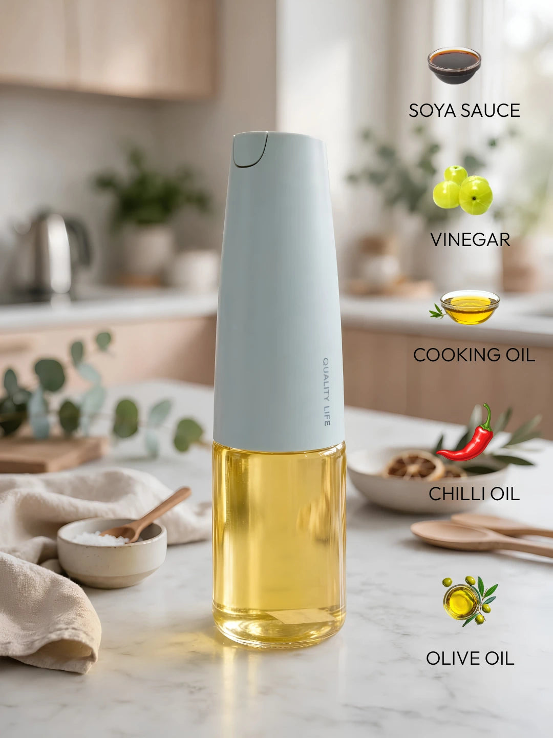 Tilt & Pour Oil Dispenser